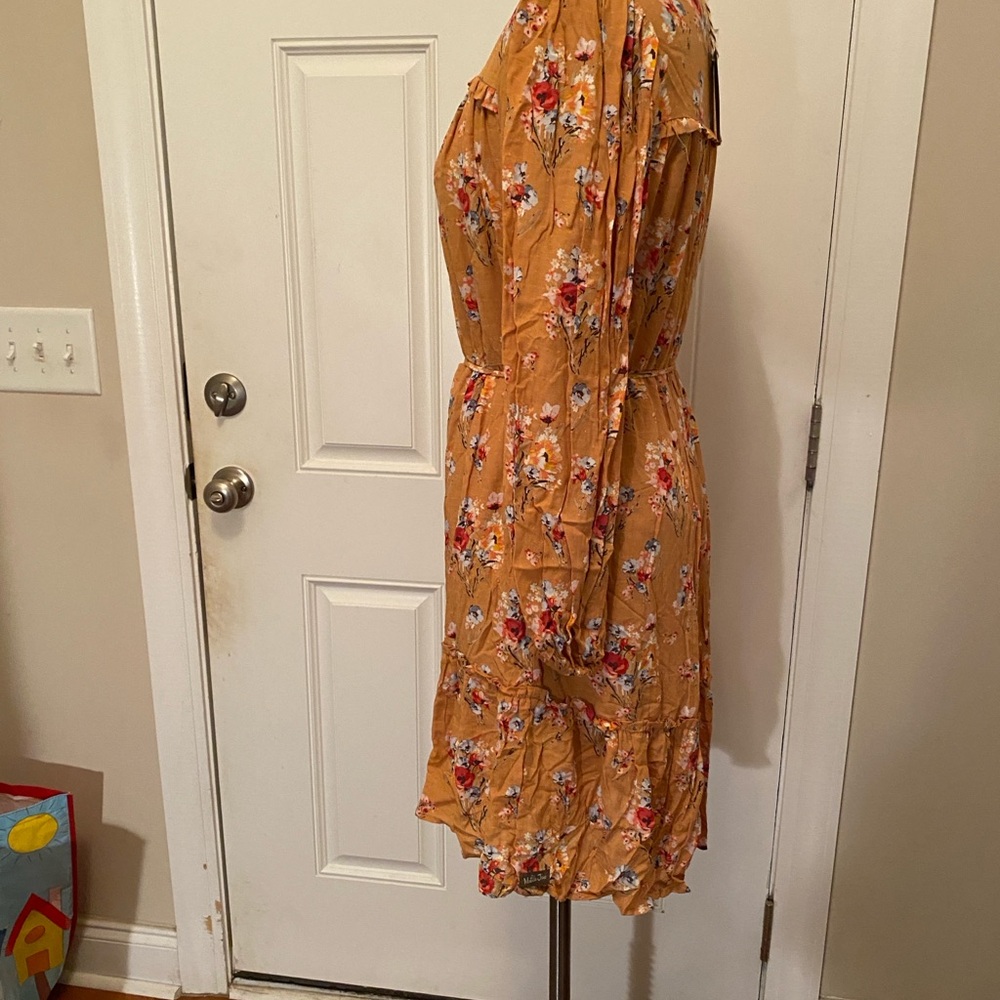 Matilda Jane Floral  V-Neck dress. Sz S. NWT. - Picture 6 of 7